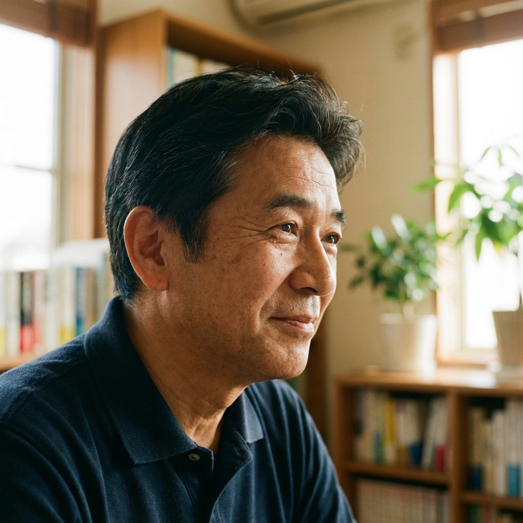 相談者の話に親身に耳を傾ける司法書士。心に寄り添うサポートを象徴する画像。